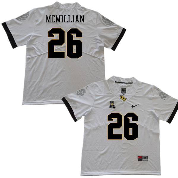 Men #26 Jermaine McMillian UCF Knights College Football Jerseys Sale-White - Click Image to Close